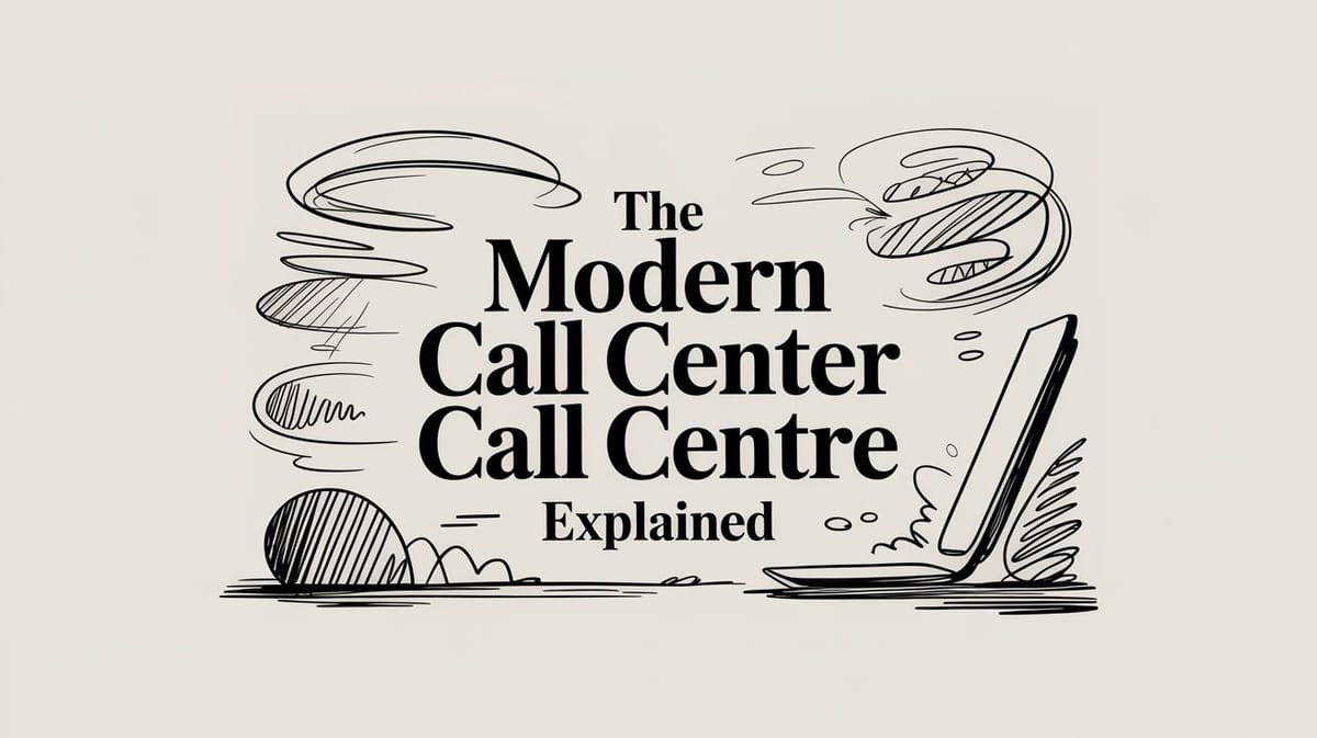 The Modern Call Center Call Centre Explained Post feature image