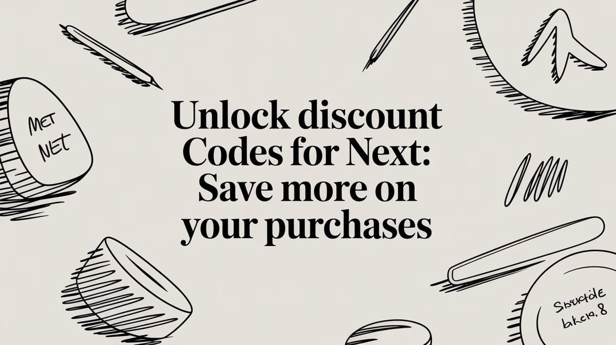 Unlock discount codes for next : Save More on Your Purchases