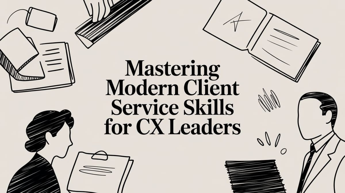 Mastering Modern Client Service Skills for CX Leaders
