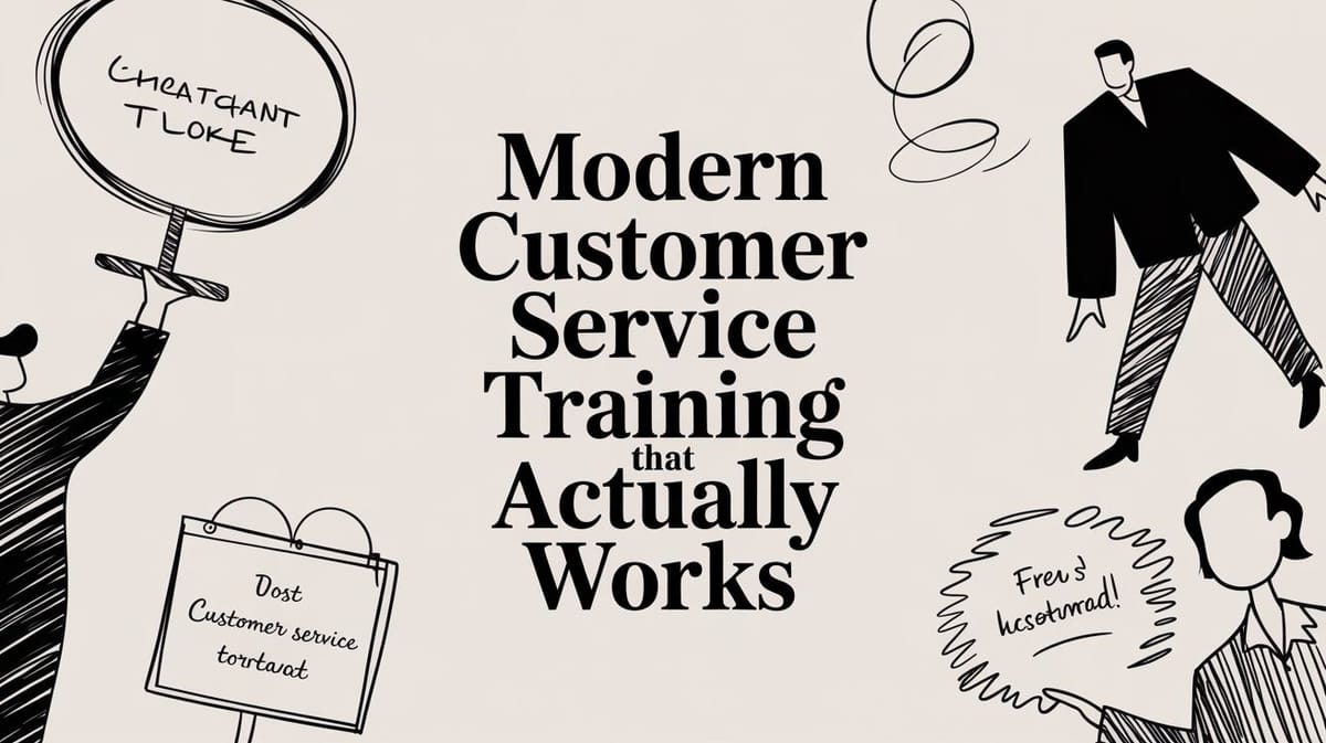 Modern Customer Service Training That Actually Works