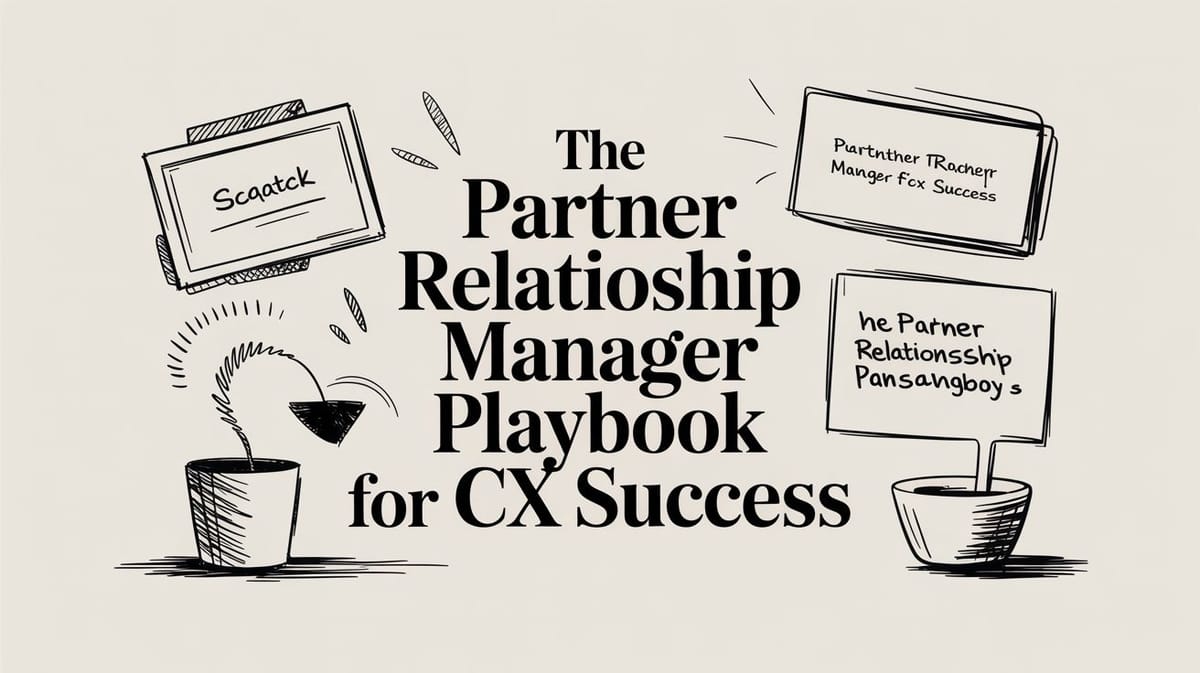 The Partner Relationship Manager Playbook for CX Success