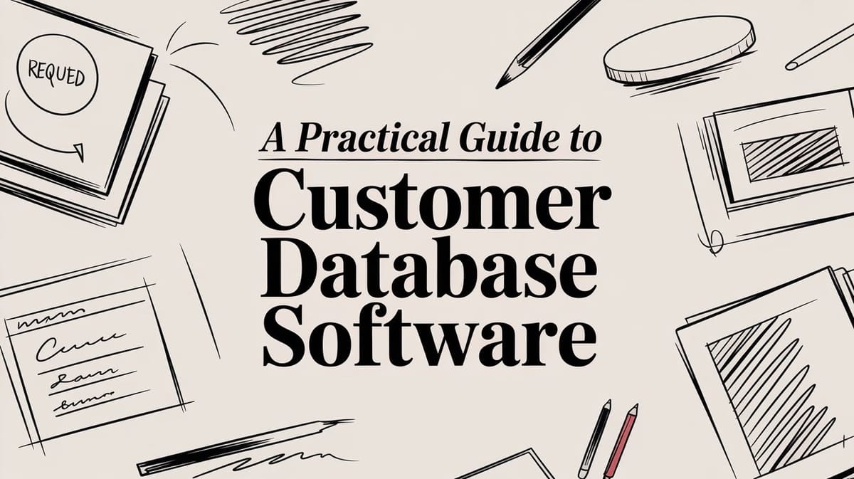 A Practical Guide to Customer Database Software