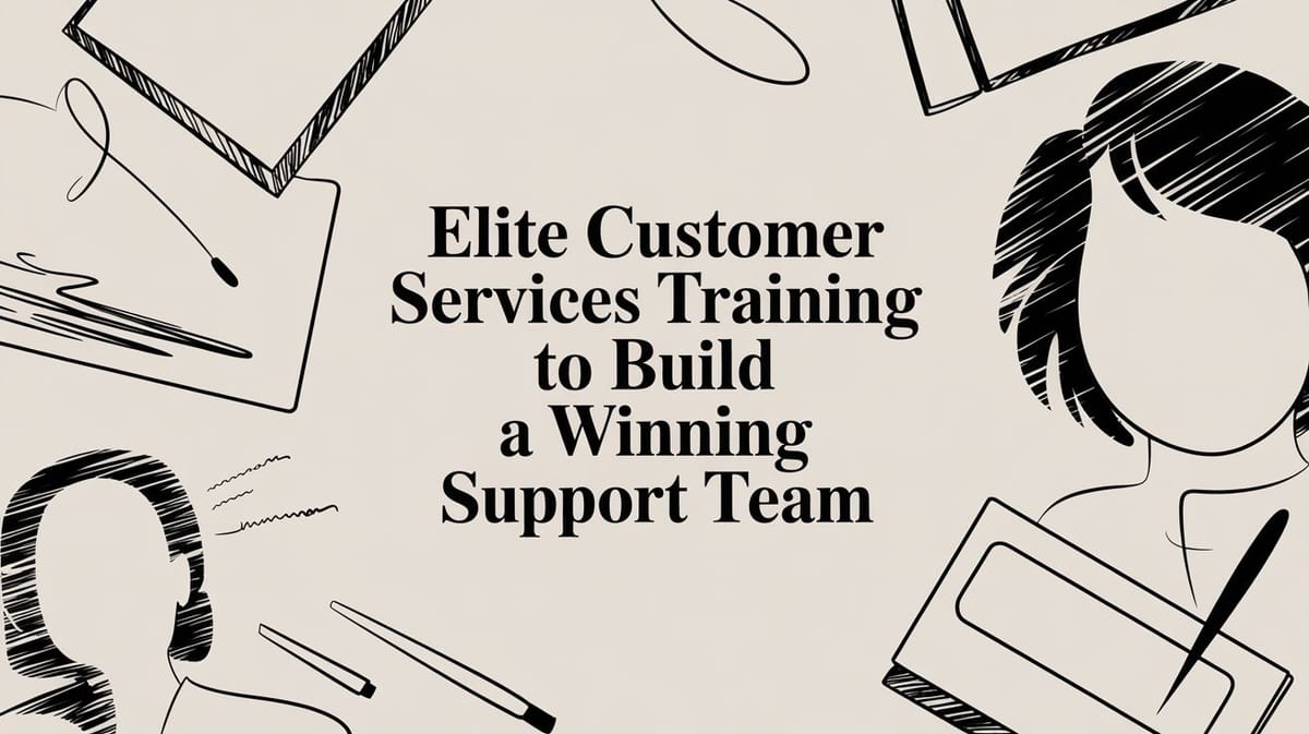 Elite Customer Services Training To Build a Winning Support Team