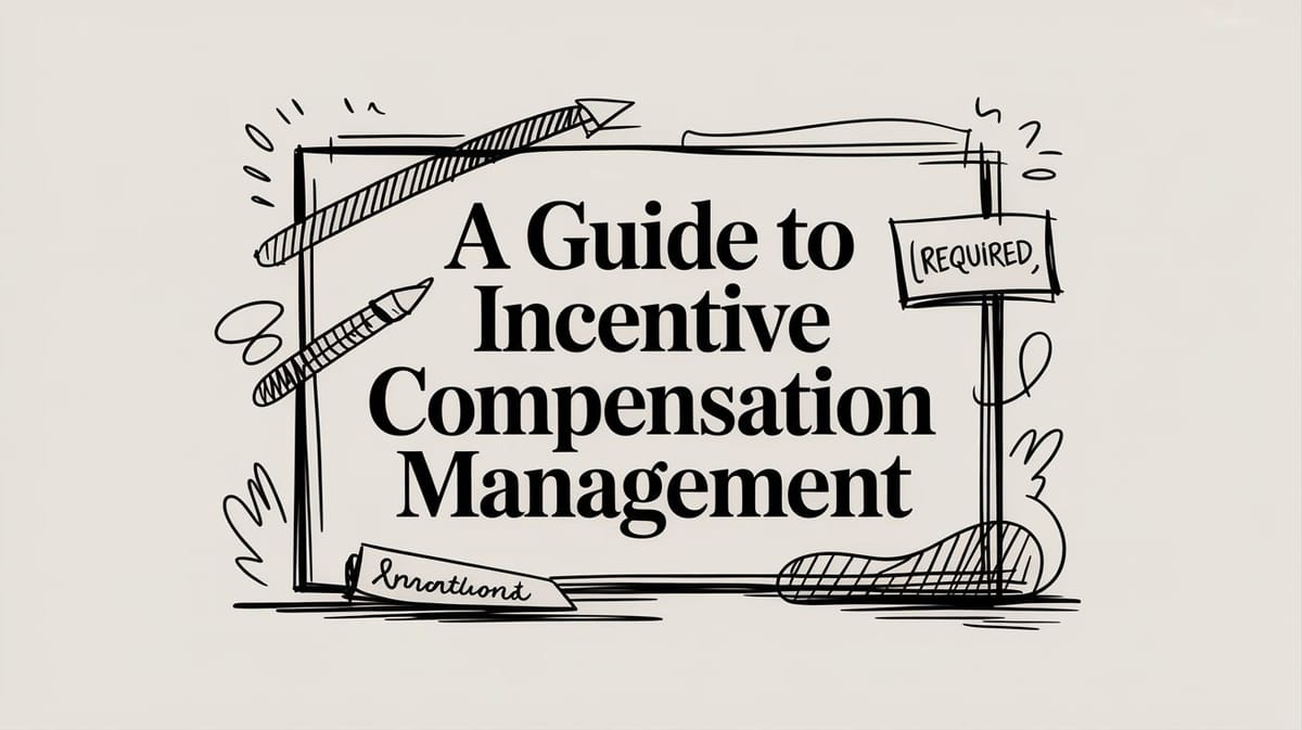 A Guide to Incentive Compensation Management