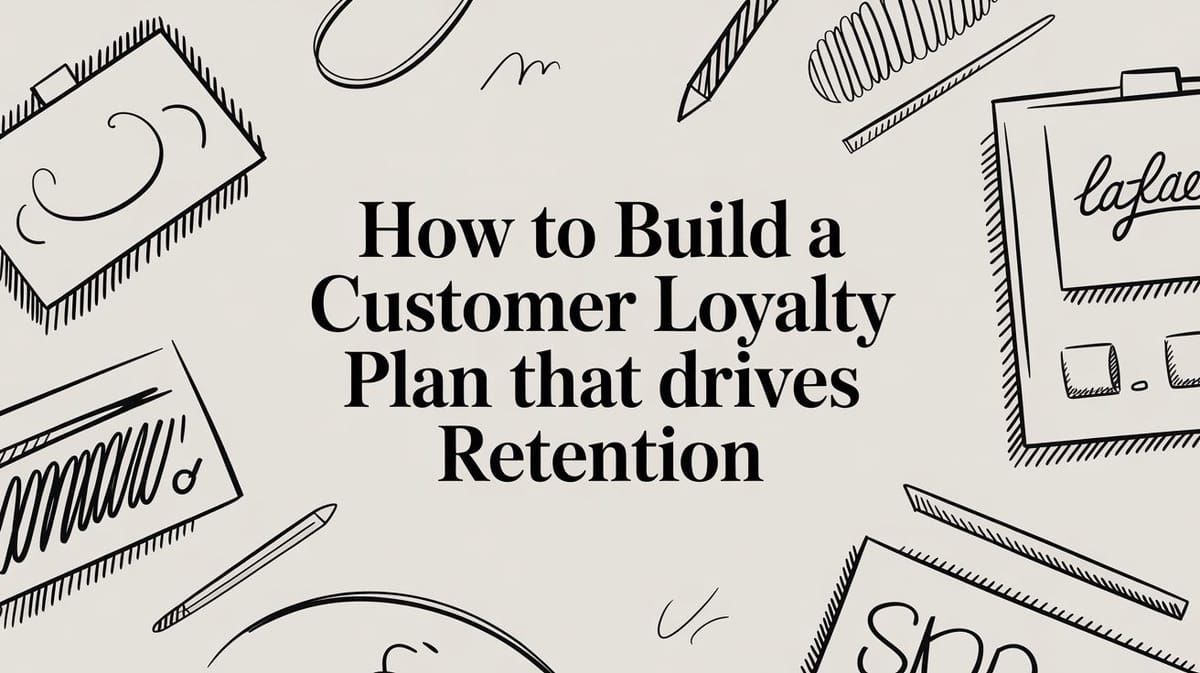 How to Build a Customer Loyalty Plan That Drives Retention