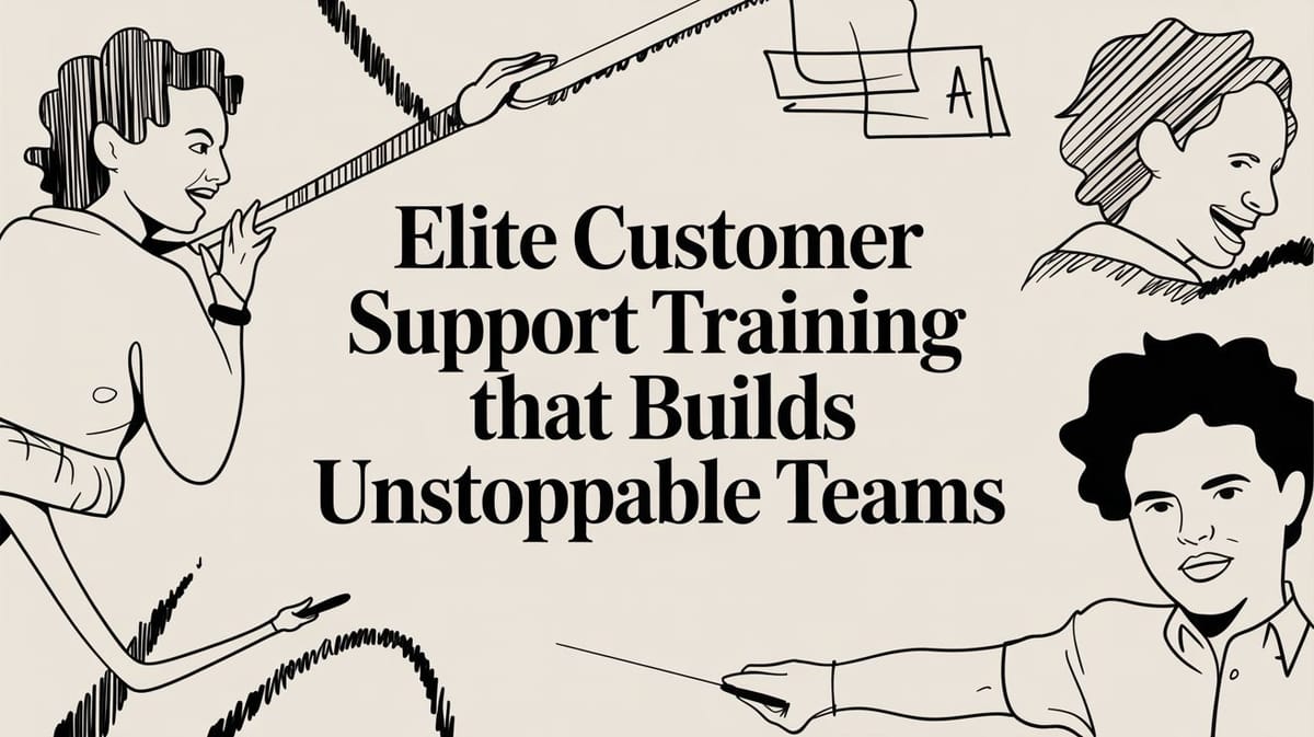 Elite Customer Support Training That Builds Unstoppable Teams