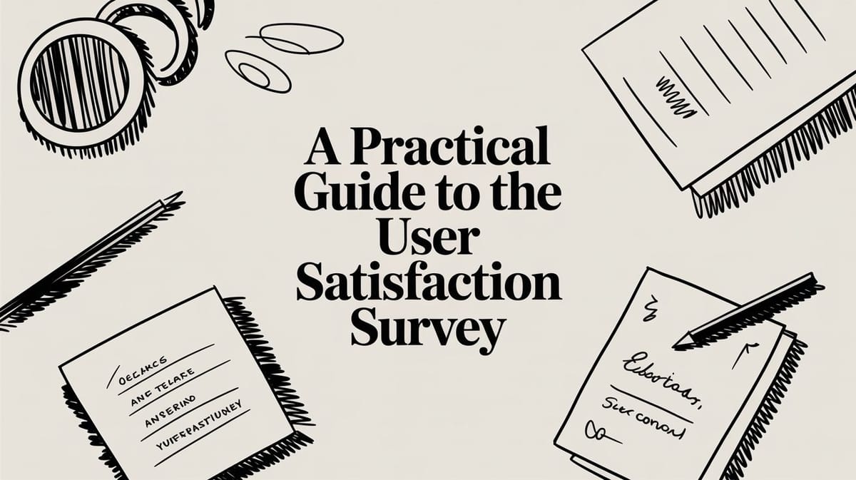 A Practical Guide to the User Satisfaction Survey