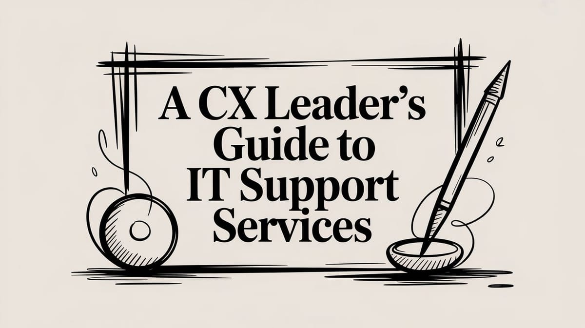 A CX Leader's Guide to IT Support Services