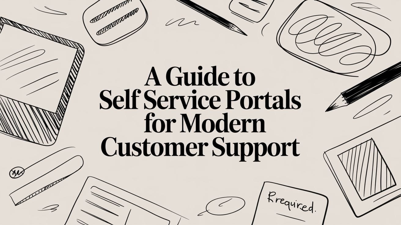 A Guide to Self Service Portals for Modern Customer Support