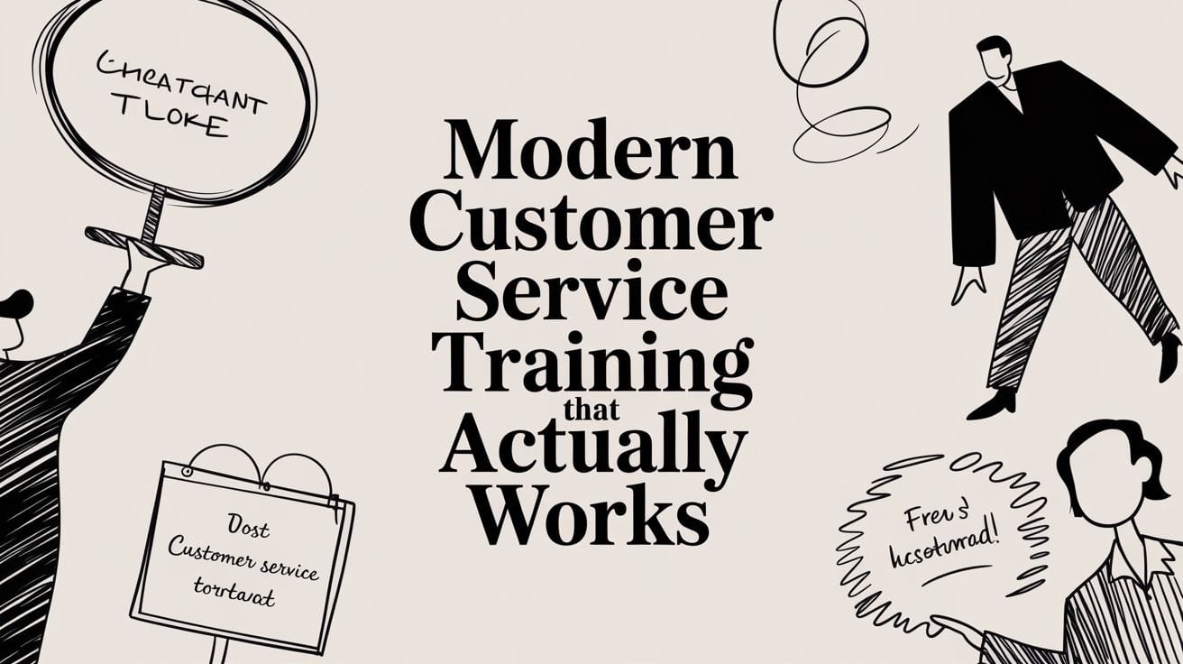 Modern Customer Service Training That Actually Works