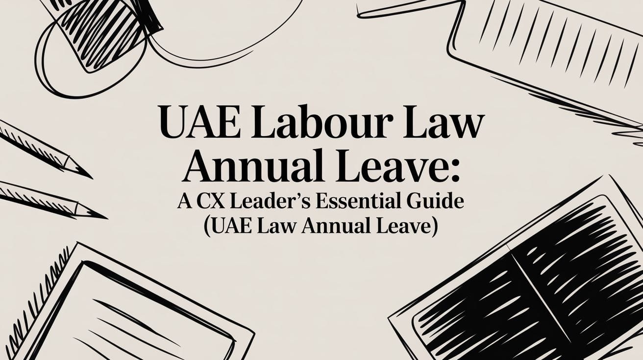 UAE Labour Law Annual Leave: A CX Leader's Essential Guide (uae labor law annual leave)