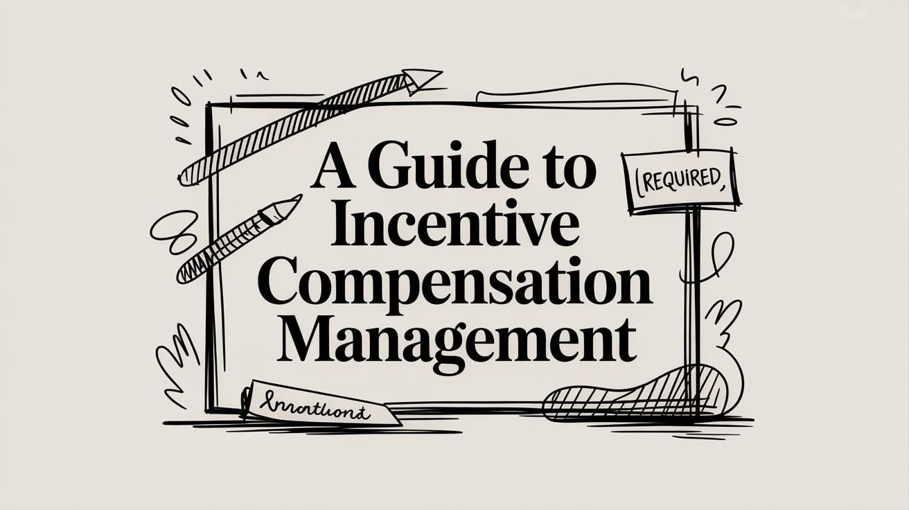A Guide to Incentive Compensation Management