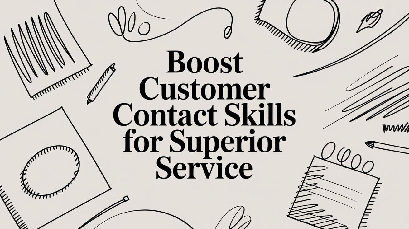 Boost customer contact skills for superior service Post image