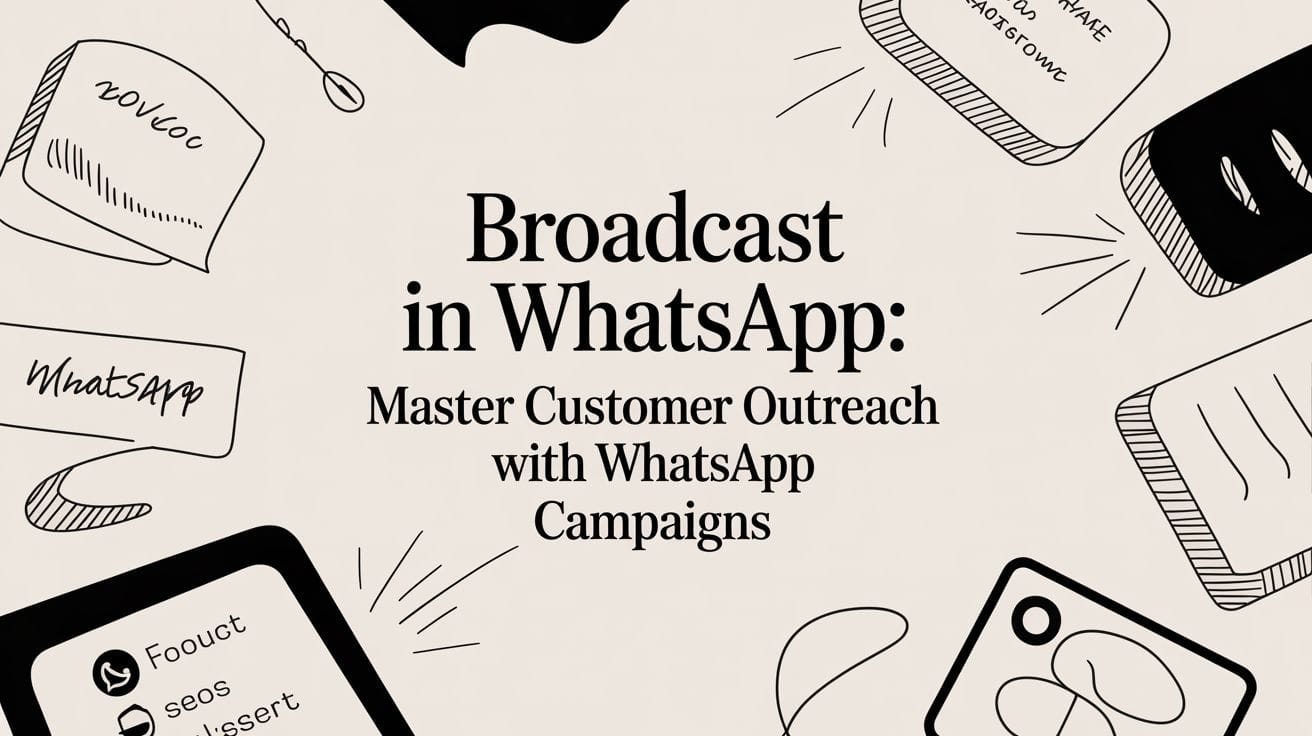Broadcast in whatsapp: Master Customer Outreach with WhatsApp Campaigns Post image