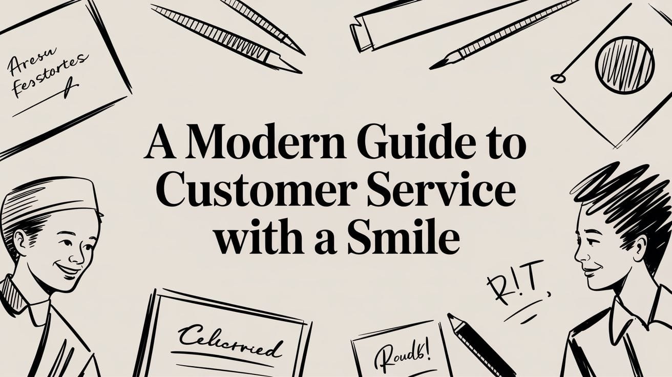 A Modern Guide to Customer Service with a Smile Post image