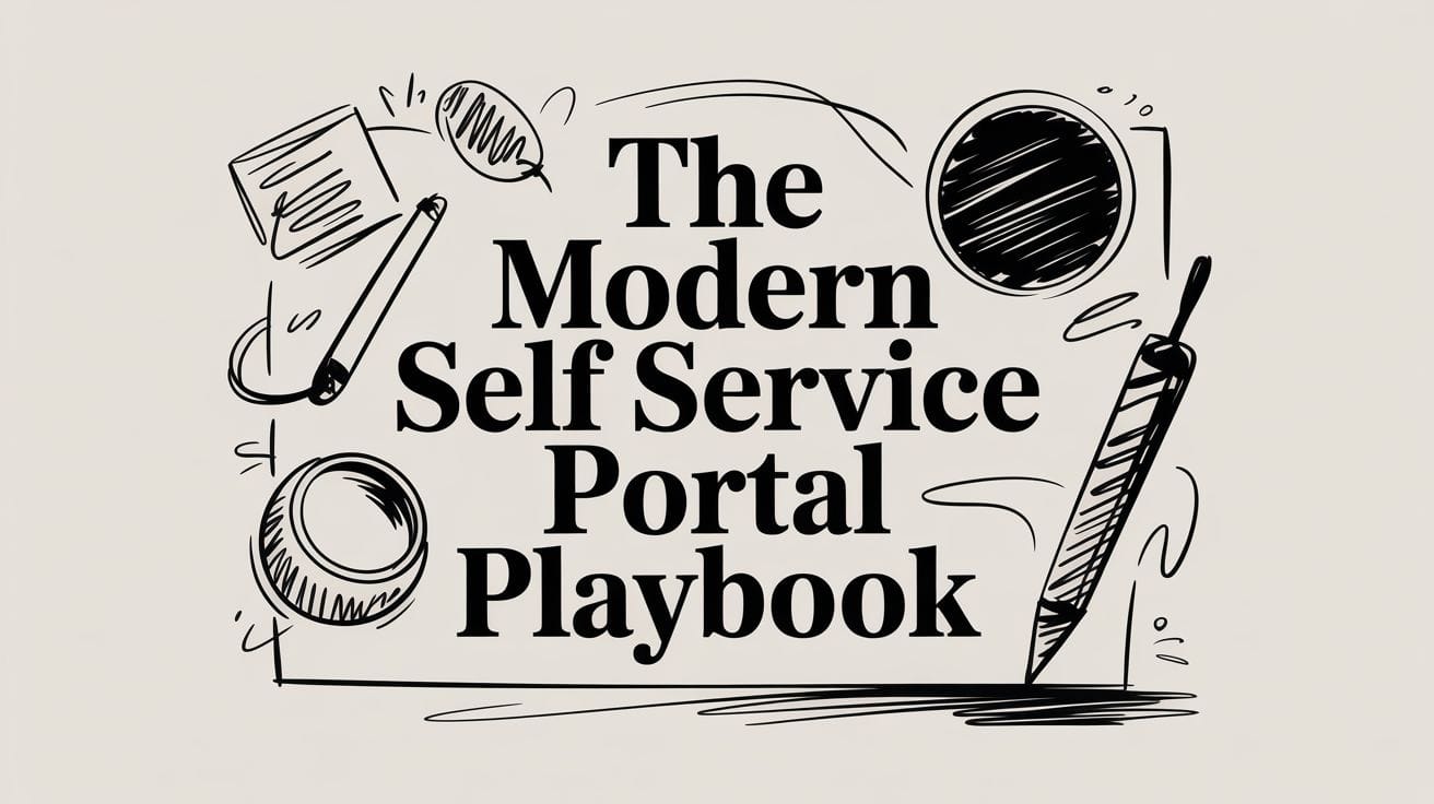 The Modern Self Service Portal Playbook